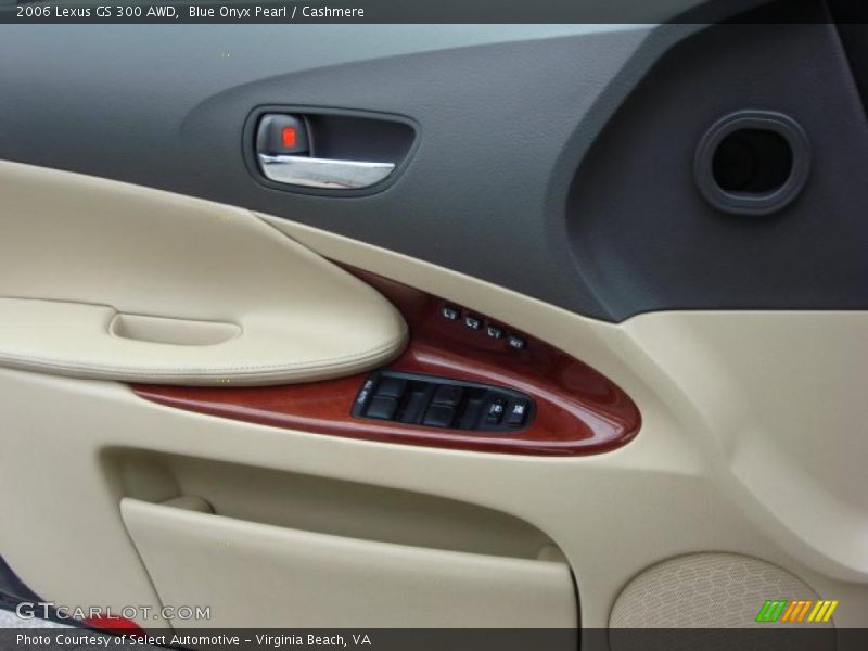 Blue Onyx Pearl / Cashmere 2006 Lexus GS 300 AWD