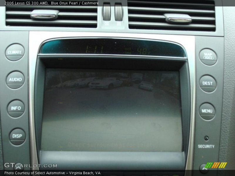 Blue Onyx Pearl / Cashmere 2006 Lexus GS 300 AWD