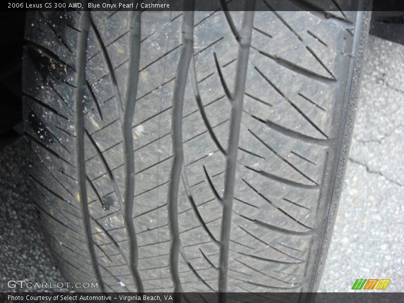 Blue Onyx Pearl / Cashmere 2006 Lexus GS 300 AWD