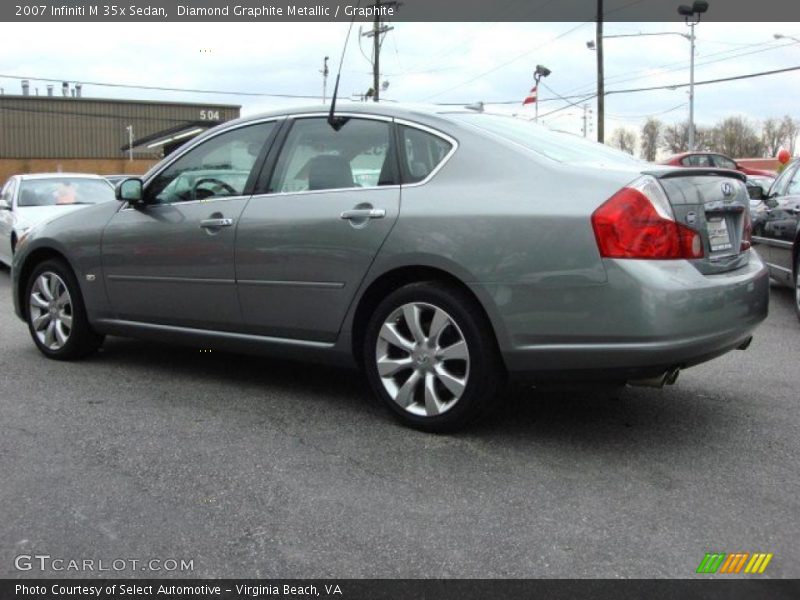 Diamond Graphite Metallic / Graphite 2007 Infiniti M 35x Sedan