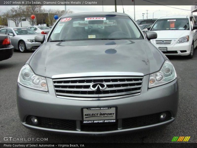 Diamond Graphite Metallic / Graphite 2007 Infiniti M 35x Sedan