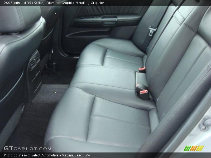  2007 M 35x Sedan Graphite Interior