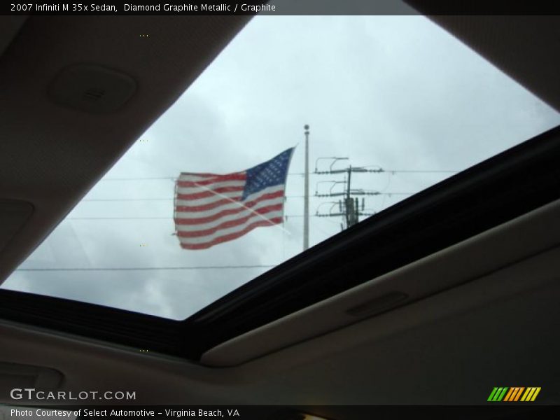 Diamond Graphite Metallic / Graphite 2007 Infiniti M 35x Sedan