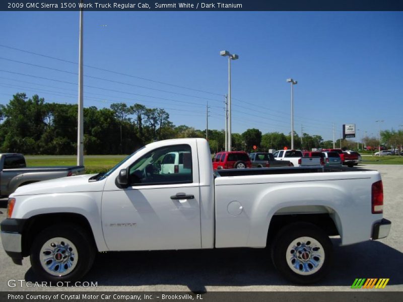  2009 Sierra 1500 Work Truck Regular Cab Summit White
