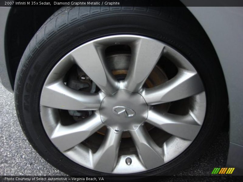  2007 M 35x Sedan Wheel
