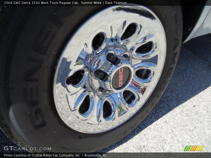  2009 Sierra 1500 Work Truck Regular Cab Wheel