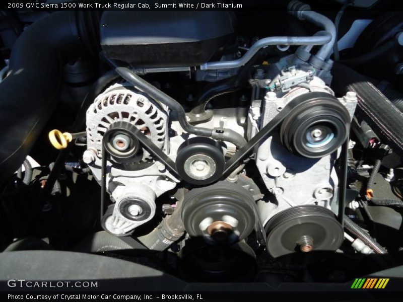  2009 Sierra 1500 Work Truck Regular Cab Engine - 4.3 Liter OHV 12-Valve Vortec V6