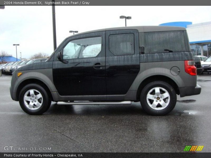 Nighthawk Black Pearl / Gray 2004 Honda Element EX