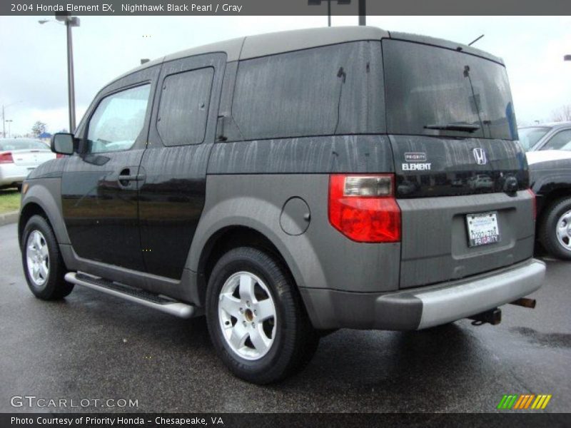 Nighthawk Black Pearl / Gray 2004 Honda Element EX