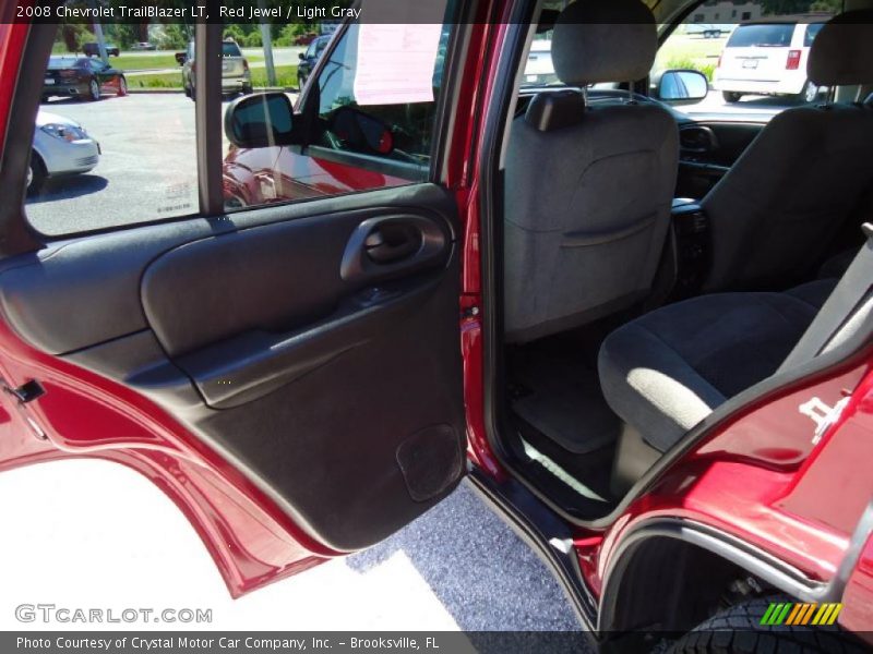 Red Jewel / Light Gray 2008 Chevrolet TrailBlazer LT