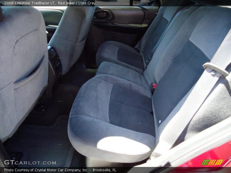 Red Jewel / Light Gray 2008 Chevrolet TrailBlazer LT