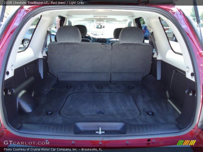 Red Jewel / Light Gray 2008 Chevrolet TrailBlazer LT