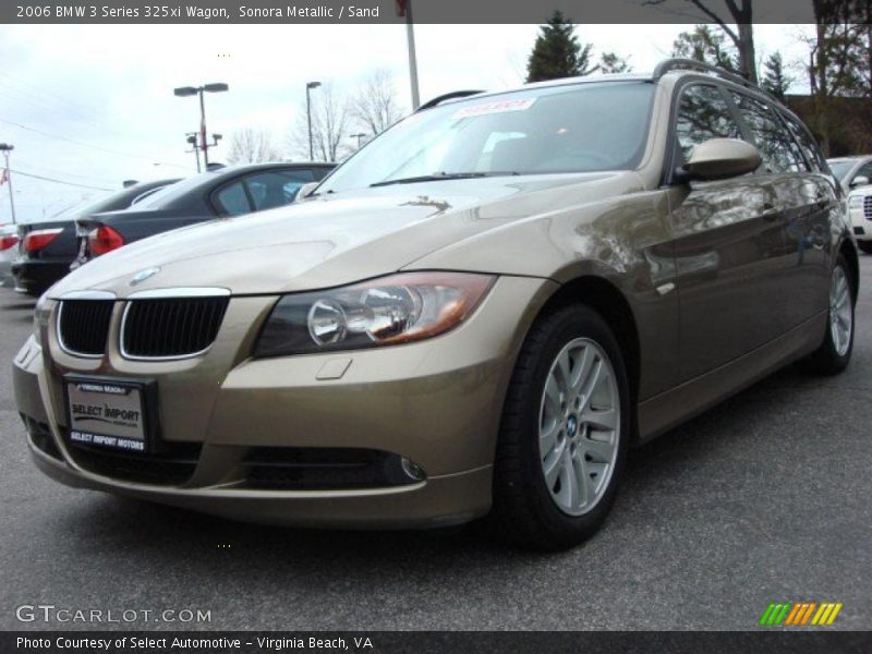 Sonora Metallic / Sand 2006 BMW 3 Series 325xi Wagon