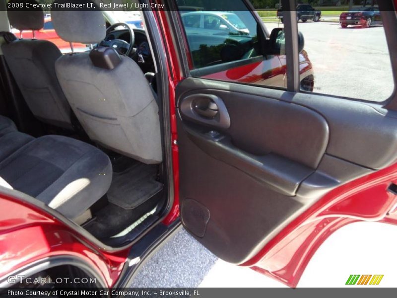 Red Jewel / Light Gray 2008 Chevrolet TrailBlazer LT