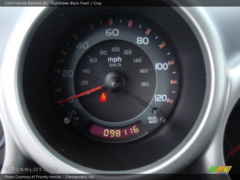 Nighthawk Black Pearl / Gray 2004 Honda Element EX