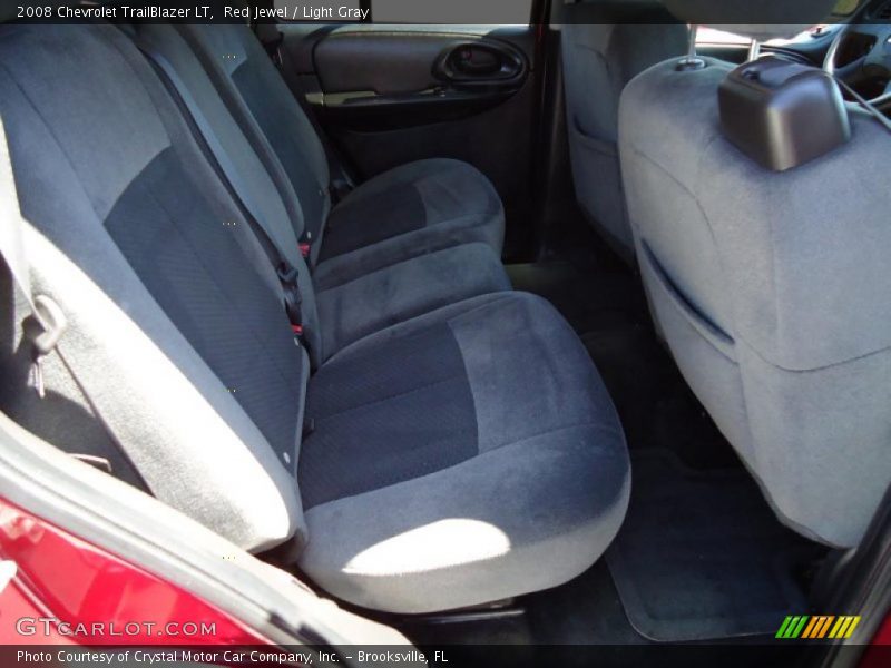 Red Jewel / Light Gray 2008 Chevrolet TrailBlazer LT