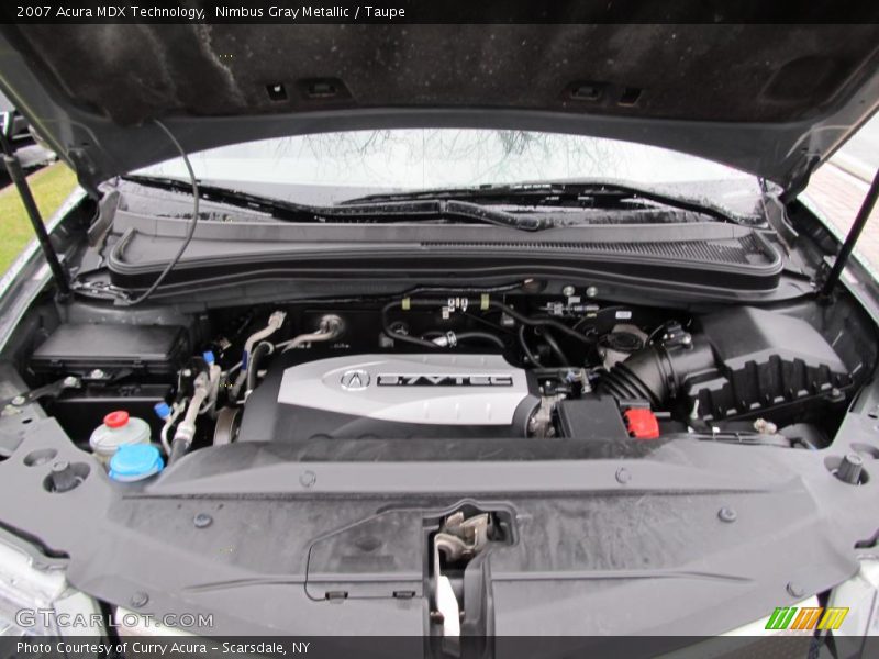 Nimbus Gray Metallic / Taupe 2007 Acura MDX Technology