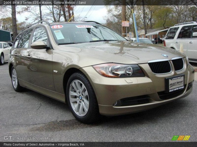 Sonora Metallic / Sand 2006 BMW 3 Series 325xi Wagon