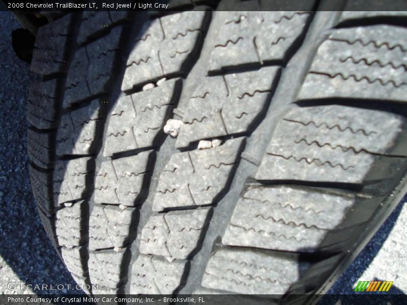 Red Jewel / Light Gray 2008 Chevrolet TrailBlazer LT