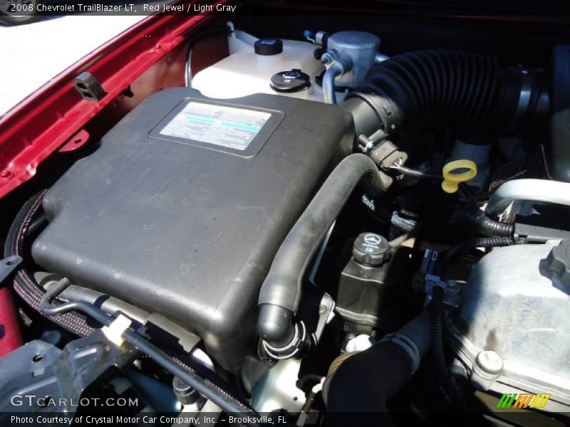 Red Jewel / Light Gray 2008 Chevrolet TrailBlazer LT