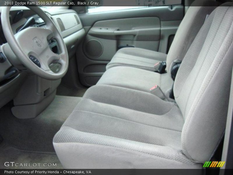  2003 Ram 1500 SLT Regular Cab Gray Interior
