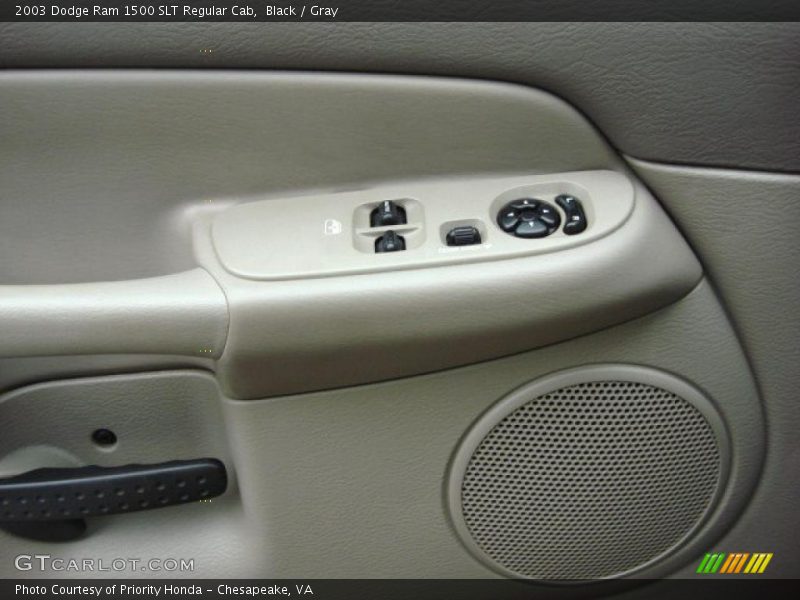 Black / Gray 2003 Dodge Ram 1500 SLT Regular Cab