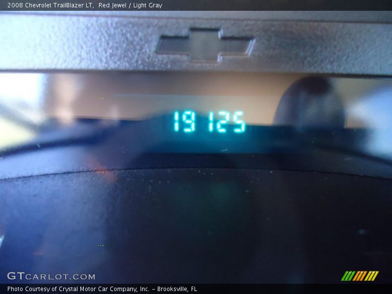Red Jewel / Light Gray 2008 Chevrolet TrailBlazer LT
