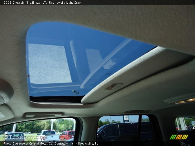 Red Jewel / Light Gray 2008 Chevrolet TrailBlazer LT