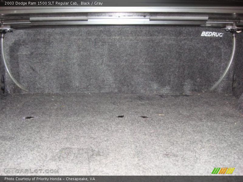 Black / Gray 2003 Dodge Ram 1500 SLT Regular Cab