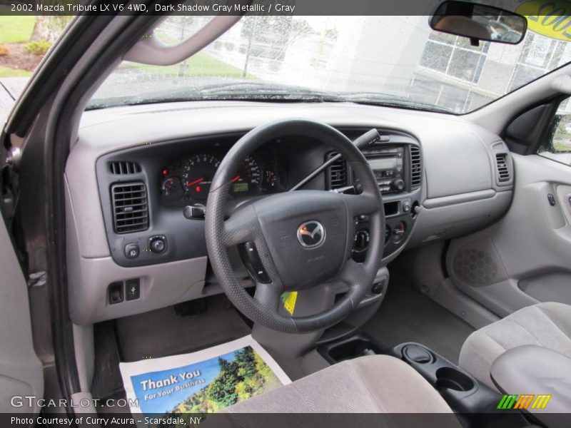  2002 Tribute LX V6 4WD Gray Interior
