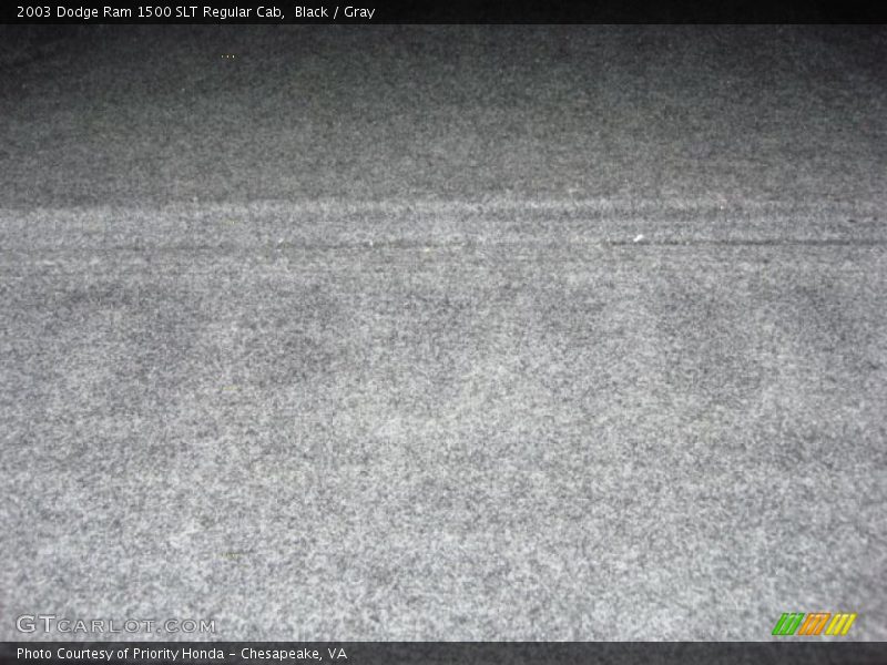 Black / Gray 2003 Dodge Ram 1500 SLT Regular Cab