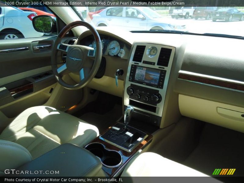 Dashboard of 2008 300 C HEMI Heritage Edition