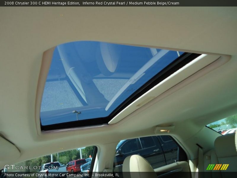 Sunroof of 2008 300 C HEMI Heritage Edition