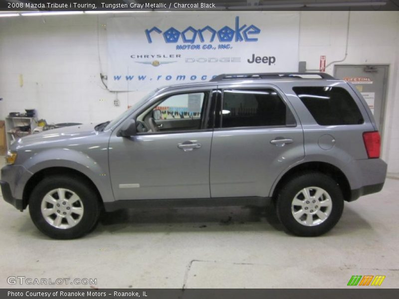 Tungsten Gray Metallic / Charcoal Black 2008 Mazda Tribute i Touring