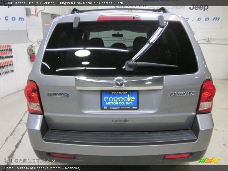 Tungsten Gray Metallic / Charcoal Black 2008 Mazda Tribute i Touring