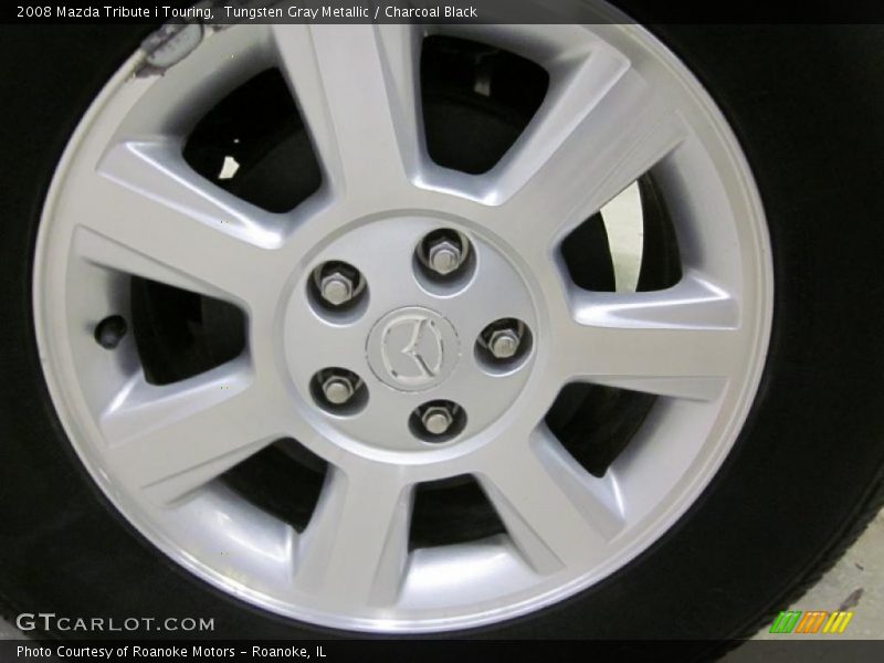 Tungsten Gray Metallic / Charcoal Black 2008 Mazda Tribute i Touring
