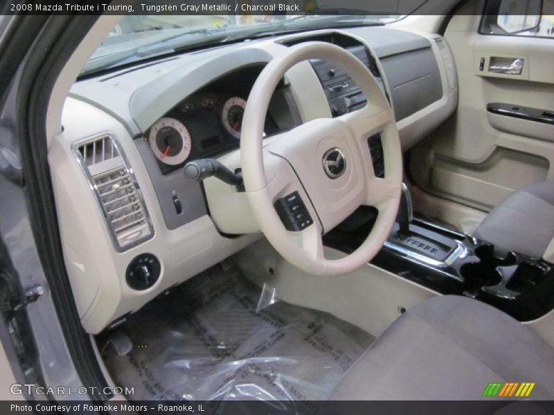 Tungsten Gray Metallic / Charcoal Black 2008 Mazda Tribute i Touring