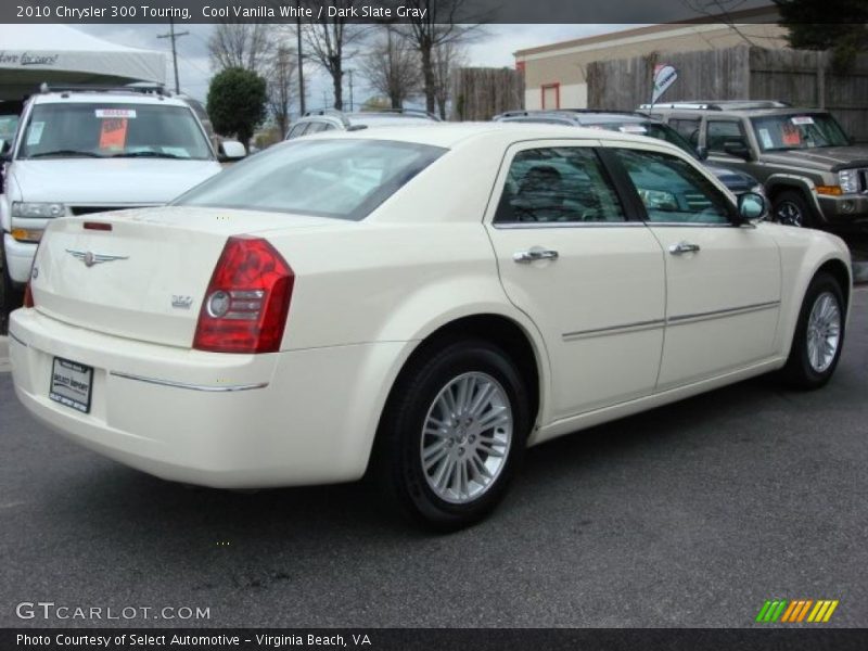 Cool Vanilla White / Dark Slate Gray 2010 Chrysler 300 Touring
