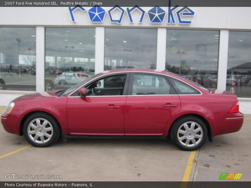 Redfire Metallic / Shale 2007 Ford Five Hundred SEL