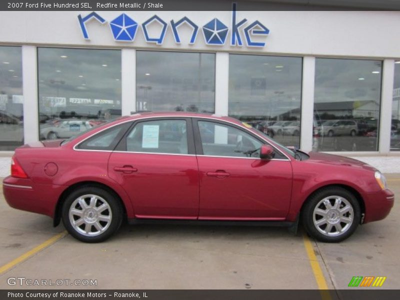 Redfire Metallic / Shale 2007 Ford Five Hundred SEL