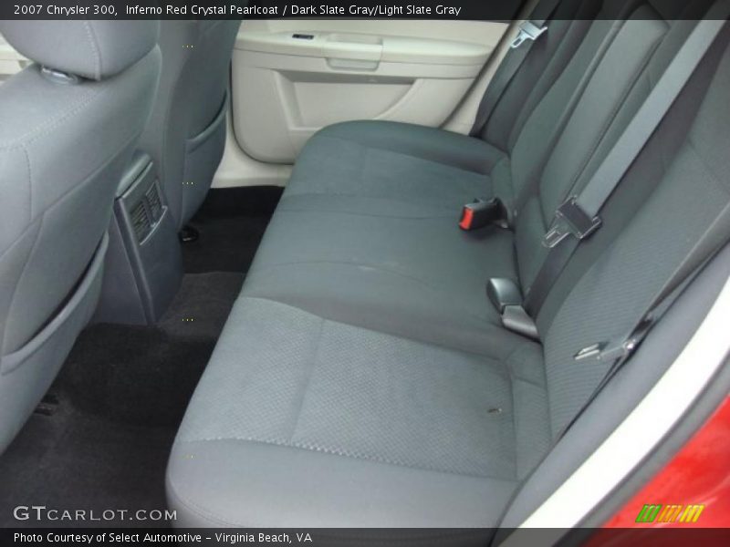 Inferno Red Crystal Pearlcoat / Dark Slate Gray/Light Slate Gray 2007 Chrysler 300