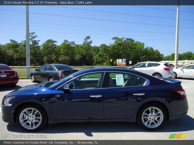 Navy Blue / Caffe Latte 2010 Nissan Maxima 3.5 SV Premium