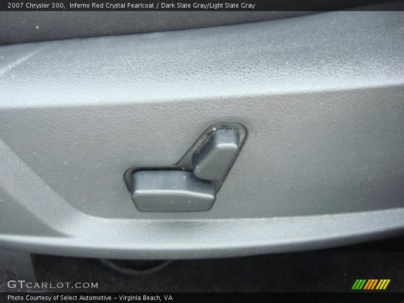Inferno Red Crystal Pearlcoat / Dark Slate Gray/Light Slate Gray 2007 Chrysler 300