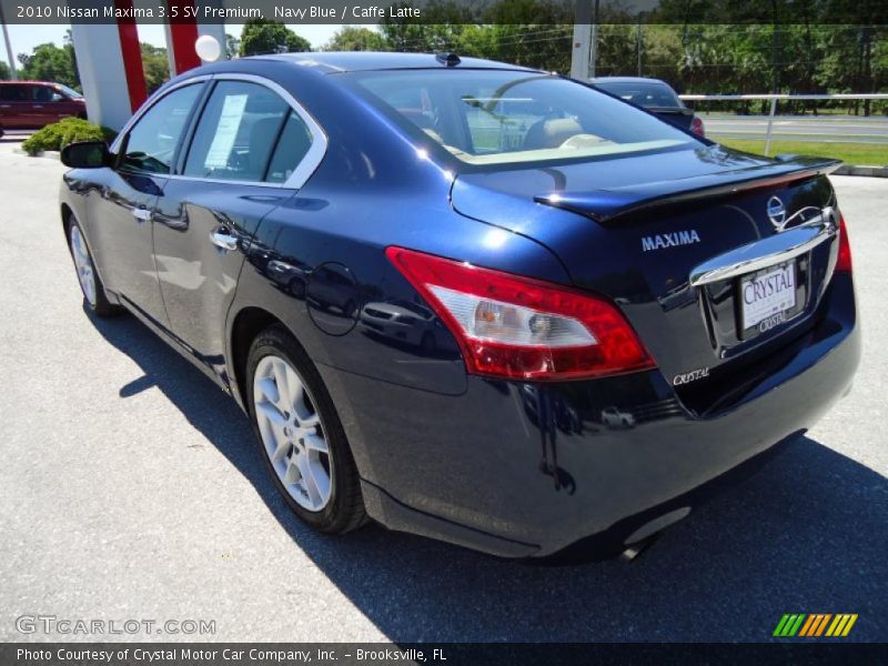 Navy Blue / Caffe Latte 2010 Nissan Maxima 3.5 SV Premium