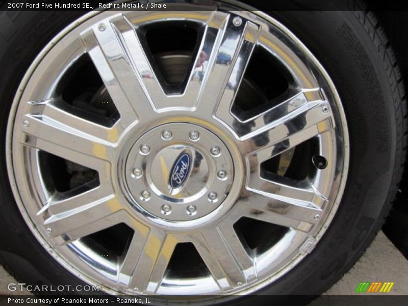 Redfire Metallic / Shale 2007 Ford Five Hundred SEL
