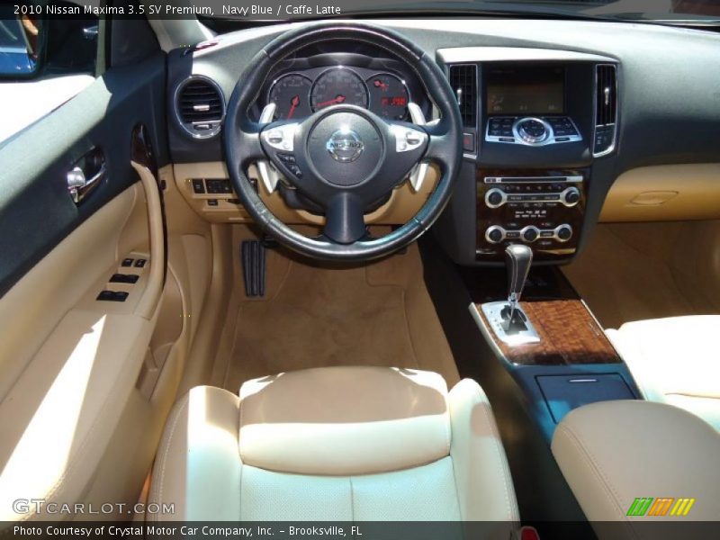 Navy Blue / Caffe Latte 2010 Nissan Maxima 3.5 SV Premium