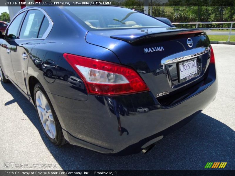 Navy Blue / Caffe Latte 2010 Nissan Maxima 3.5 SV Premium