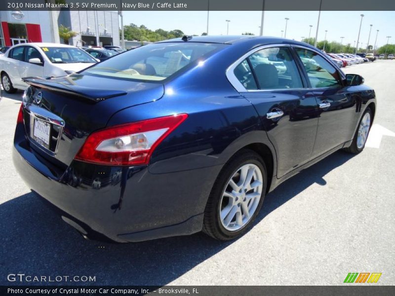 Navy Blue / Caffe Latte 2010 Nissan Maxima 3.5 SV Premium