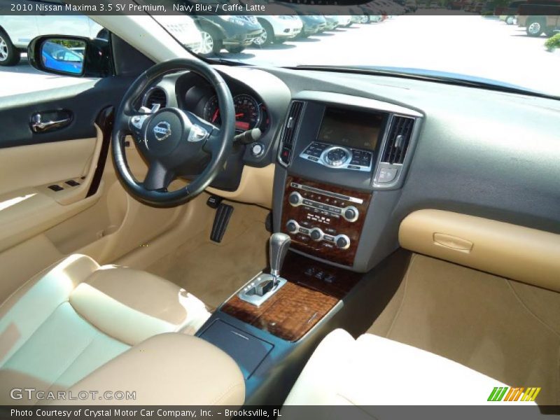 Navy Blue / Caffe Latte 2010 Nissan Maxima 3.5 SV Premium