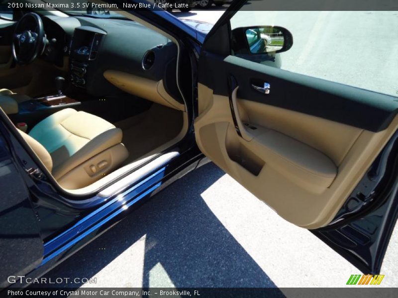 Navy Blue / Caffe Latte 2010 Nissan Maxima 3.5 SV Premium
